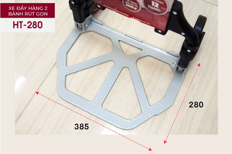 Đế đựng hàng lớn 38.5 x 28cm thoải mái xếp hàng hóa