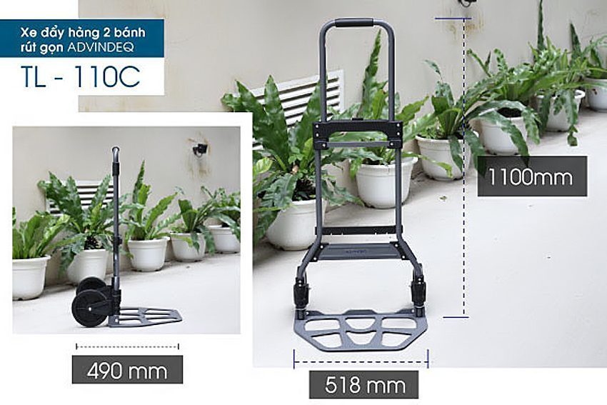 Chi tiết xe đẩy Advindeq TL-110C