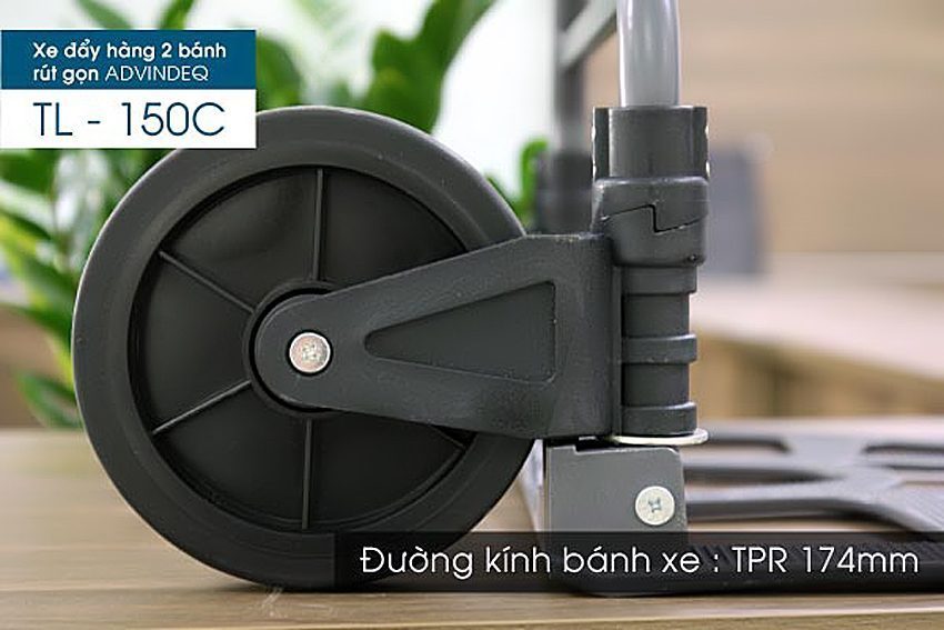 Xe đẩy hàng 2 bánh rút gọn Advindeq TL-150C - Hàng chính hãng
