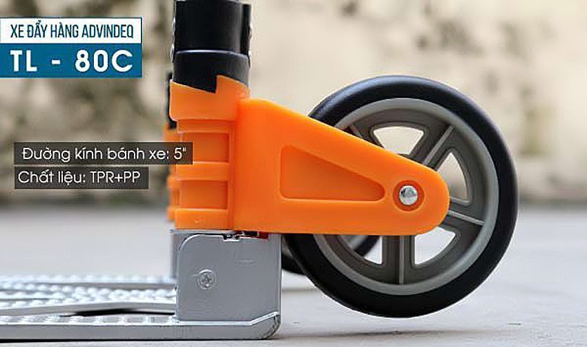 Xe đẩy hàng 2 bánh rút gọn Advindeq TL-80C - Hàng chính hãng