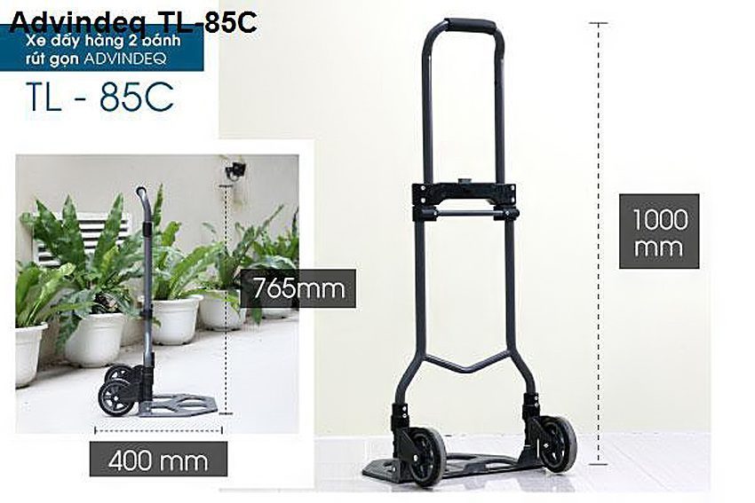 Chi tiết xe đẩy hàng Advindeq TL-85C