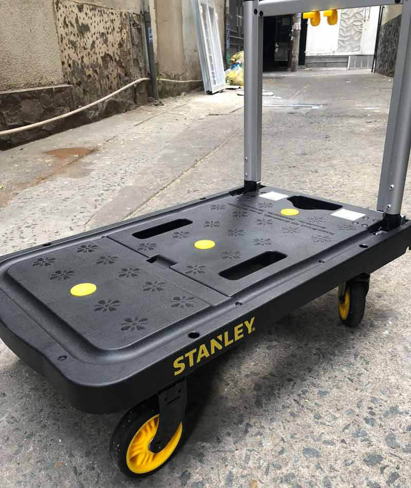  Tải trọng 120 Kg, phù hợp sử dụng trong ngành kho vận thương mại, sân bay,...