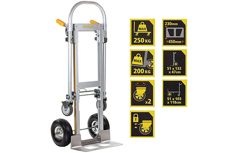 Xe đẩy hàng 4 bánh Stanley SXWTI-MT515 - Hàng chính hãng