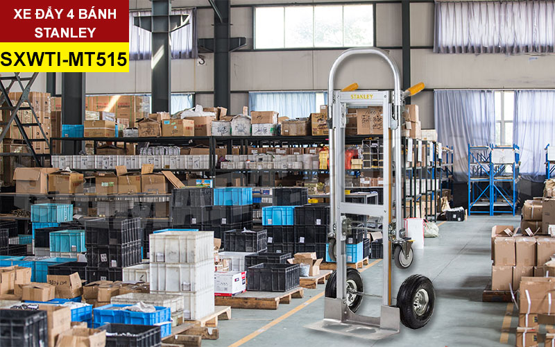 Xe đẩy hàng 4 bánh Stanley SXWTI-MT515 - Hàng chính hãng
