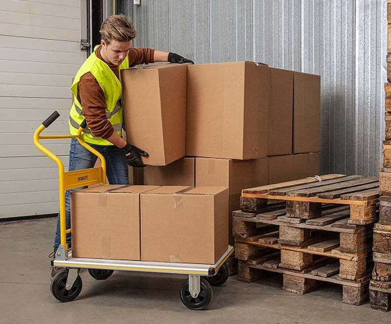 Xe đẩy hàng 4 bánh Stanley SXWTI-PC512 - Hàng chính hãng