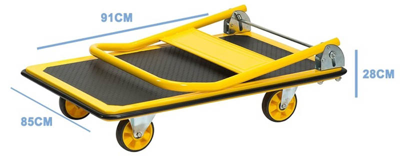 Xe đẩy hàng 4 bánh Stanley SXWTD-PC528 - Hàng chính hãng