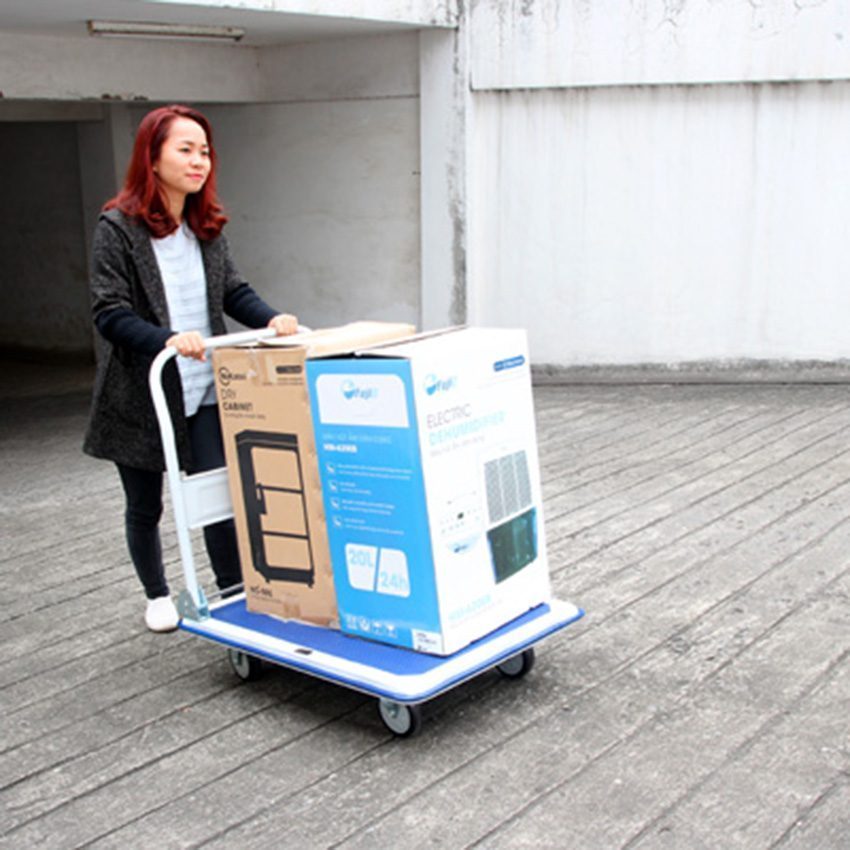 Xe đẩy hàng ADVINDEQ TL-300 phù hợp với phụ nữ sử dụng