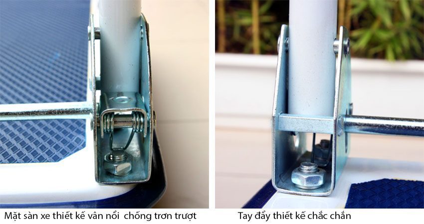 Xe đẩy hàng Advindeq HD150 - Hàng chính hãng