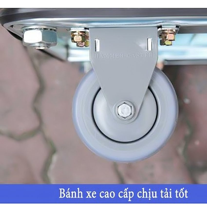Xe đẩy hàng 2 tầng Dandy DM-BT2-DX - Hàng chính hãng
