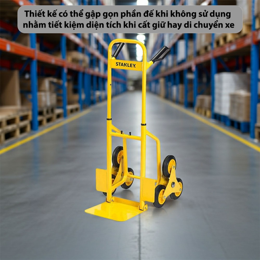 Xe đẩy hàng leo bậc thang Stanley FT521 - Hàng chính hãng