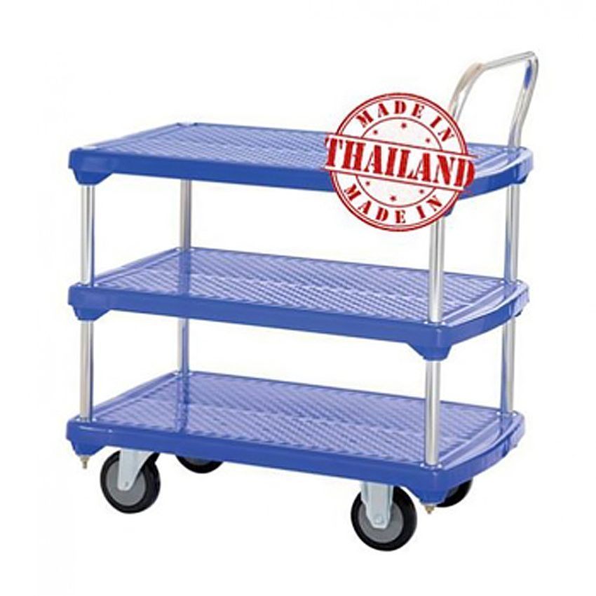 Xe đẩy hàng sàn nhựa 3 tầng Sumo NP-230S
