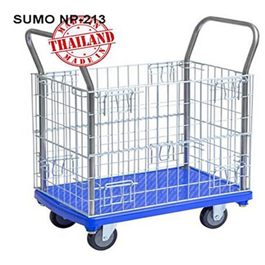 Xe đẩy hàng sàn nhựa Sumo NP-213 - Hàng chính hãng