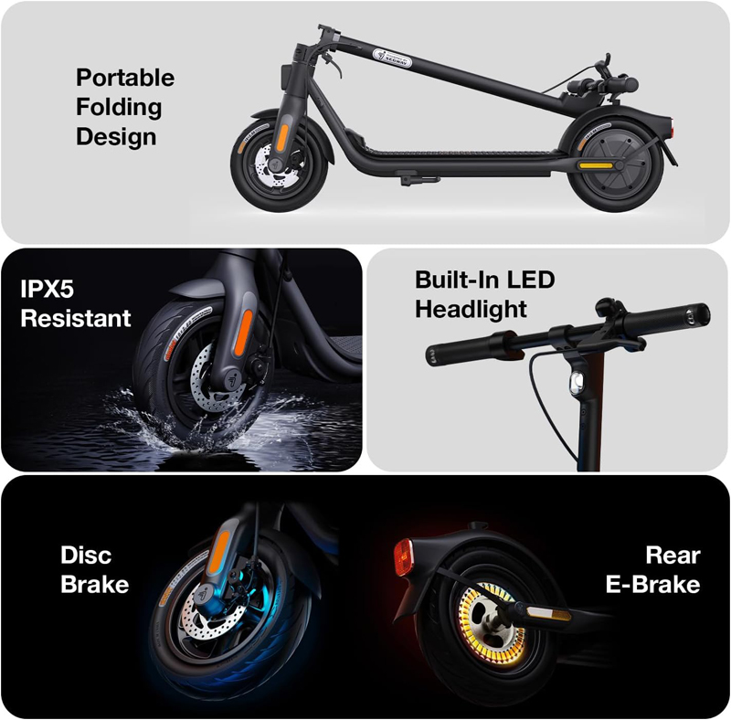 Xe điện Scooter Segway Ninebot F2 Pro - Hàng chính hãng