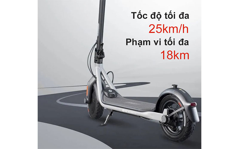 Xe điện Scooter Segway Ninebot D18W - Hàng chính hãng