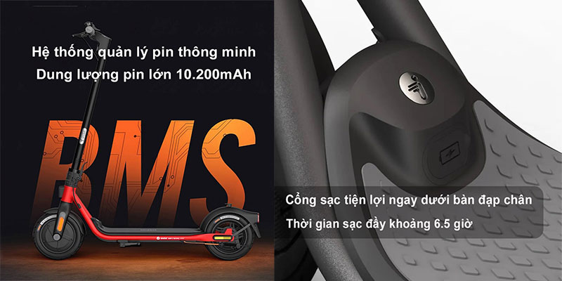 Pin của Xe điện Scooter Segway Ninebot D38U