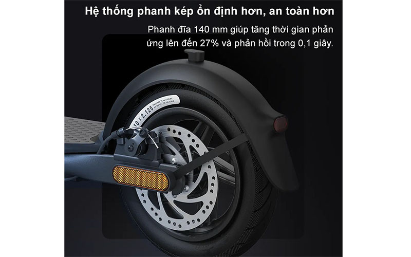 Hệ thống phanh của Xe điện Scooter Segway Ninebot F40