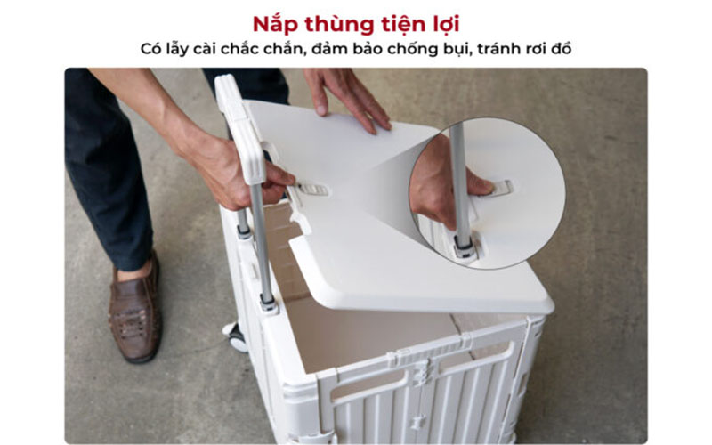 Xe kéo hàng đi chợ Fujihome PT-35F - Hàng chính hãng