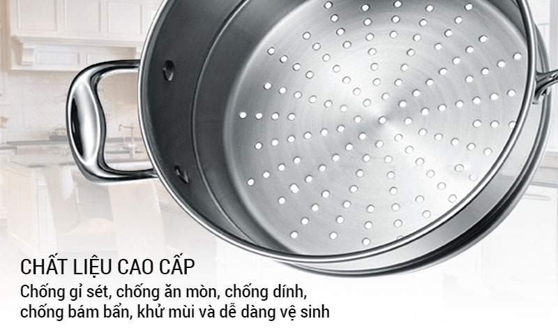 Chất liệu của Xửng hấp inox PoongNyun WTPIH-ST24C