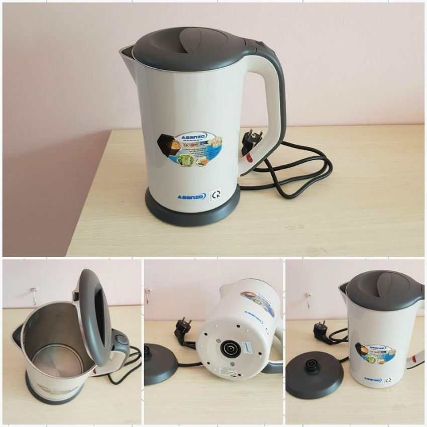 Ấm Đun Siêu Tốc Asanzo SK-18P1 - Hàng chính hãng