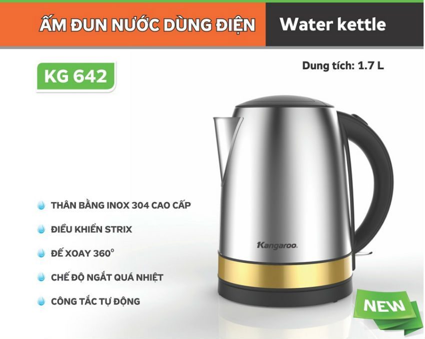 Bình siêu tốc Kangaroo KG642 