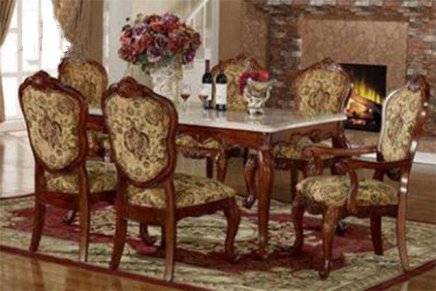 Bộ bàn ăn xuất Mỹ 1800x760x900 - Hàng chính hãng