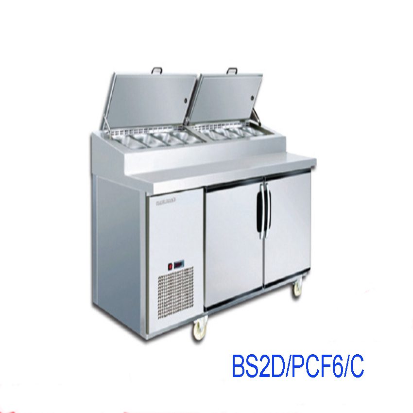Bàn lạnh Pizza Berjaya BS2D/PCF6/Z 1,8m