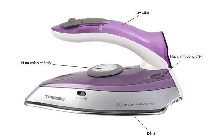 Bàn ủi hơi nước Tiross TS527 - Hàng chính hãng