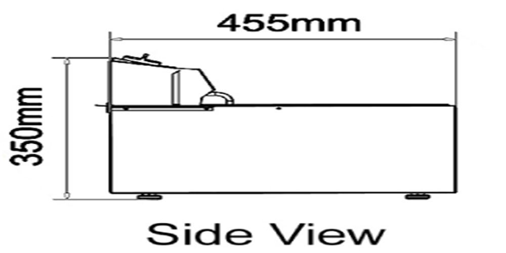 Bếp chiên nhúng điện đơn Berjaya DF12 - Hàng chính hãng
