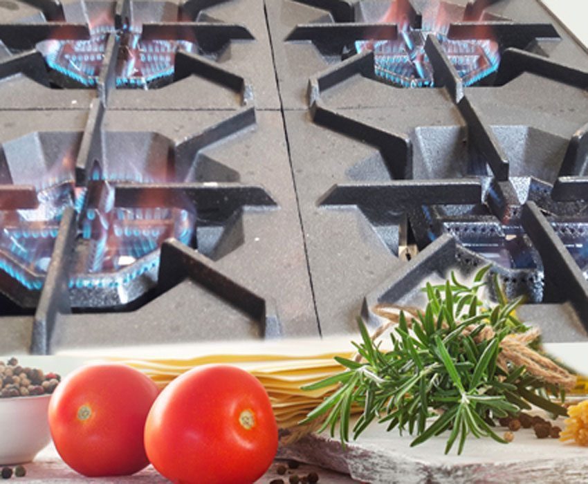 Bếp âu 4 họng có chân đế Berejaya BO 4FS-2