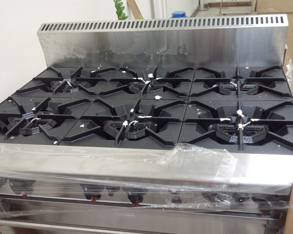 Bếp âu 6 họng có lò nướng BERJAYA DRO 6L - Hàng chính hãng