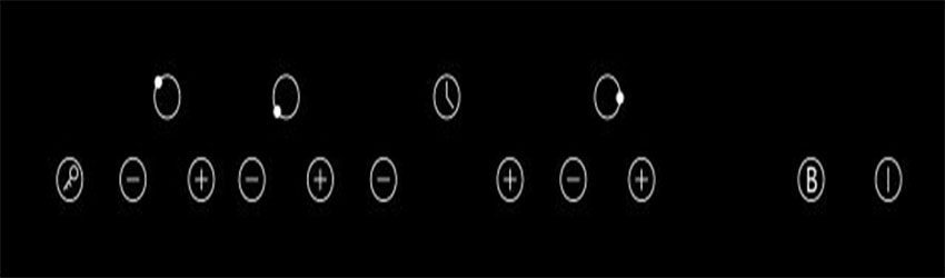 Bếp ba điện từ hồng ngoại Ferroli IC6600BN - Hàng chính hãng