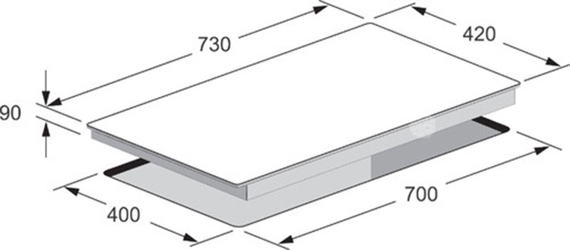 Bếp điện từ đôi Bluestar NG-02IS - Hàng chính hãng