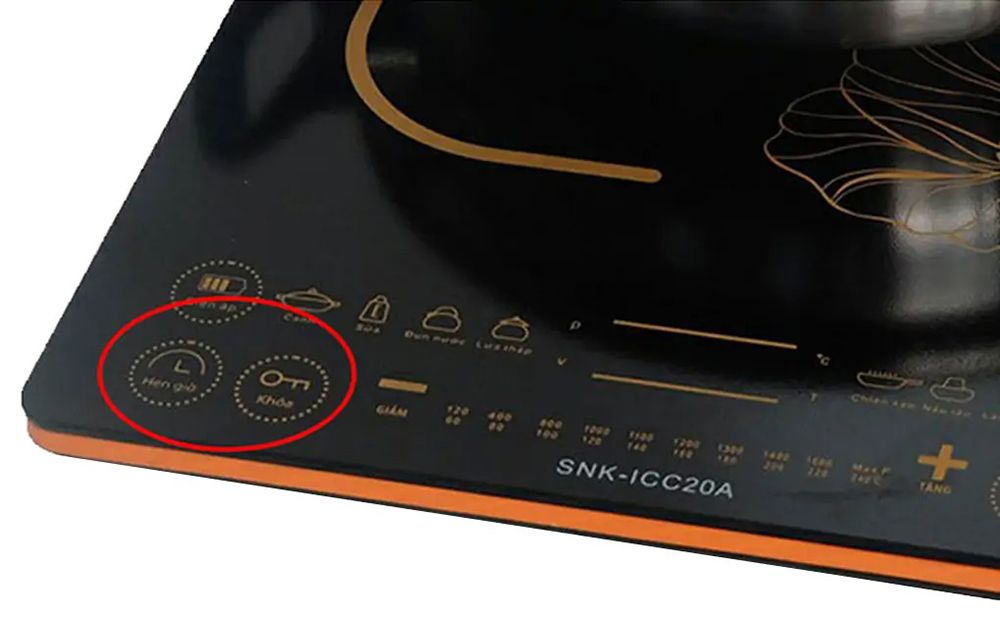 Bếp điện từ đơn Sanaky SNK-ICC20A - Hàng chính hãng