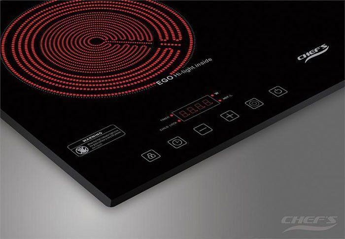 Bếp đôi hồng ngoại điện từ Chef's EH-MIX311 - Hàng chính hãng