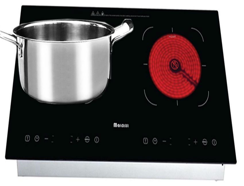 Bếp đôi hồng ngoại Malossi DT03 sang trọng