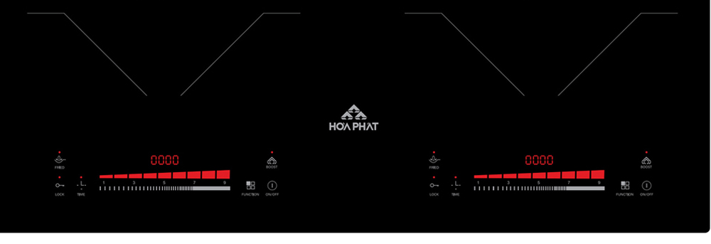 Bếp đôi điện từ hồng ngoại Hòa Phát HPC H21A2 - Hàng chính hãng