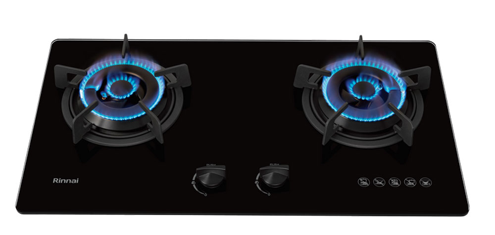 Bếp ga âm Rinnai RVB-220G(B) - Hàng chính hãng