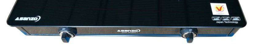 Bếp gas dương kính Asanzo AB-950A điều khiển nút vặn