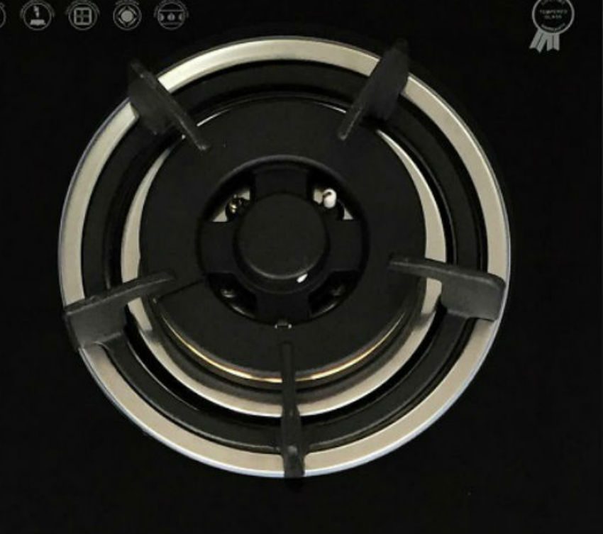 Bếp gas âm Kaff KF-330GH có kiềng bằng gang