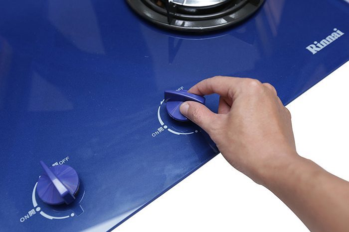 Bếp gas âm Rinnai RVB-2G-SCH(BL) - Hàng chính hãng