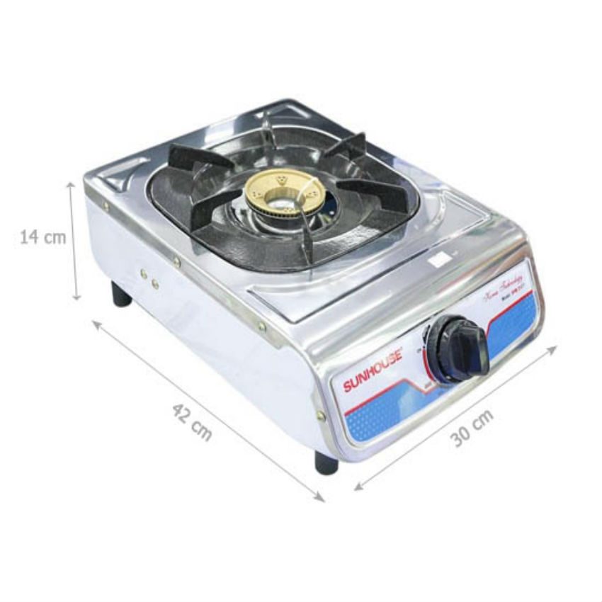 Bếp gas dương Inox Sunhouse SHB212T  - Hàng chính hãng