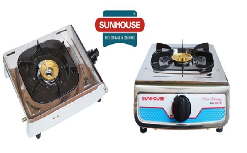 Bếp gas dương Inox Sunhouse SHB212T  - Hàng chính hãng