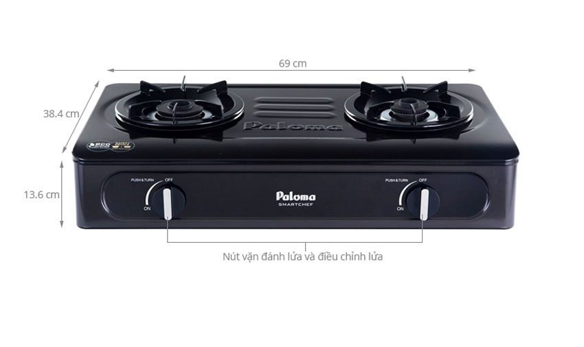 Bếp gas Paloma PA-V71EB 