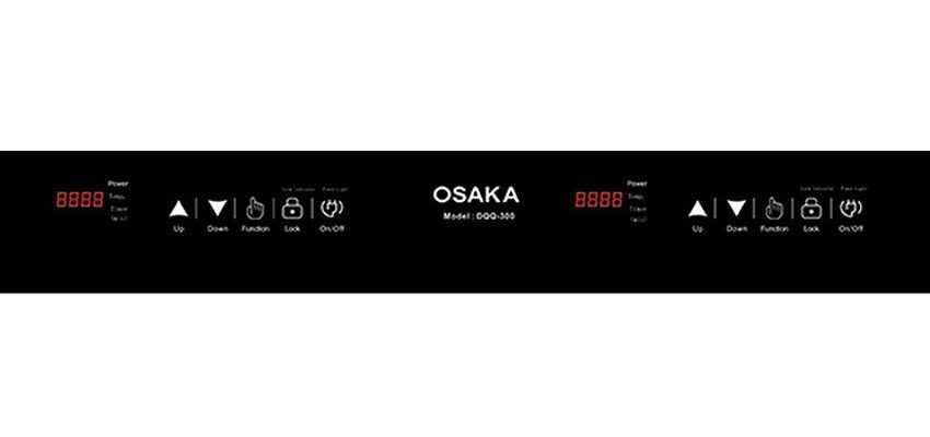 Bếp điện hồng ngoại đôi Osaka DQQ300 - Hàng chính hãng