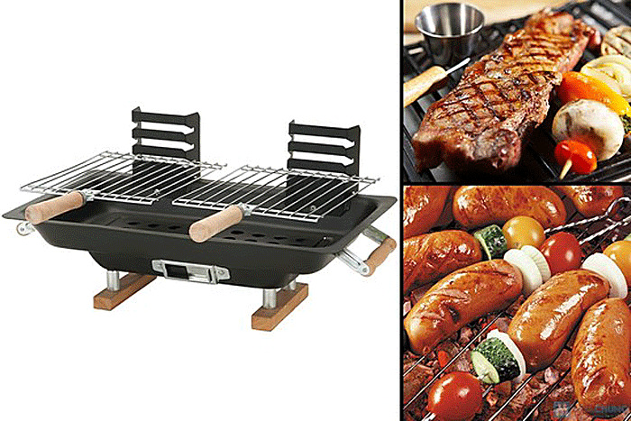 Bếp nướng than hoa All Steel Hibachi A50 - Hàng chính hãng