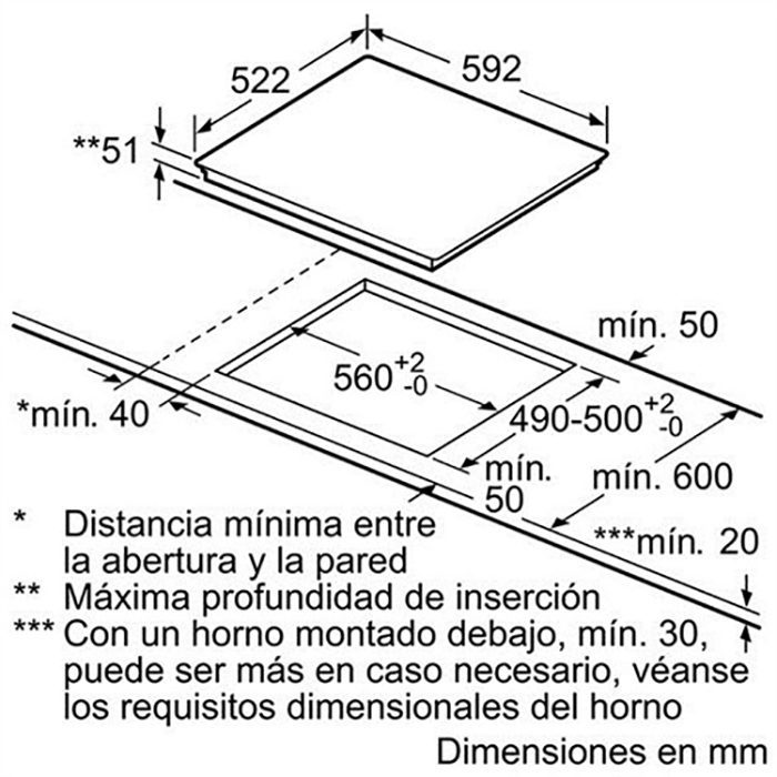 Bếp từ Bosch PIJ611BB1E - Hàng chính hãng
