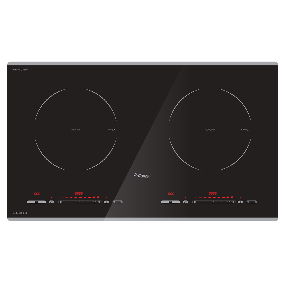 Bếp điện từ đôi Canzy CZ-56R - Hàng chính hãng
