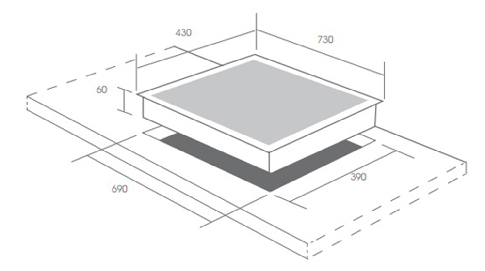 Bếp điện từ đôi Canzy CZ-56R - Hàng chính hãng