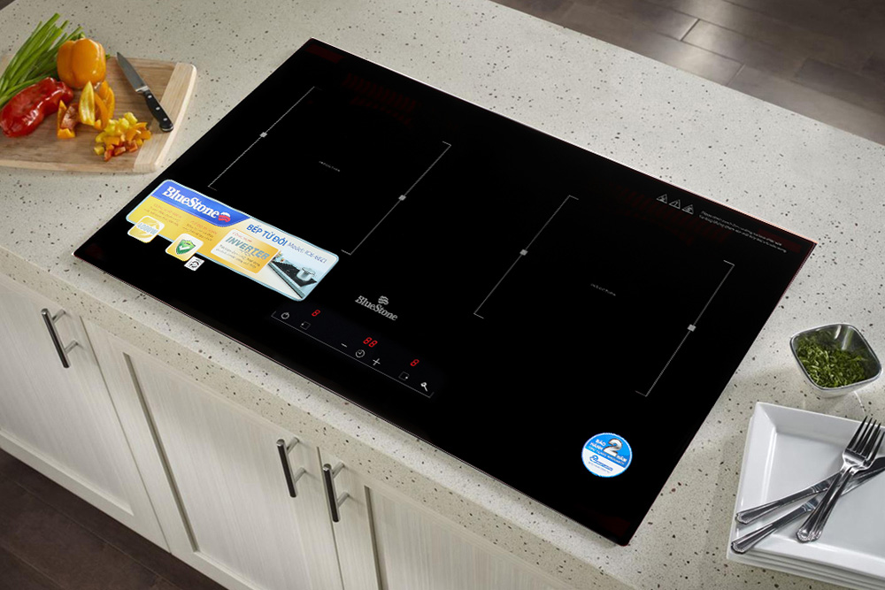 Bếp điện từ đôi Bluestone ICB-6821 - Hàng chính hãng