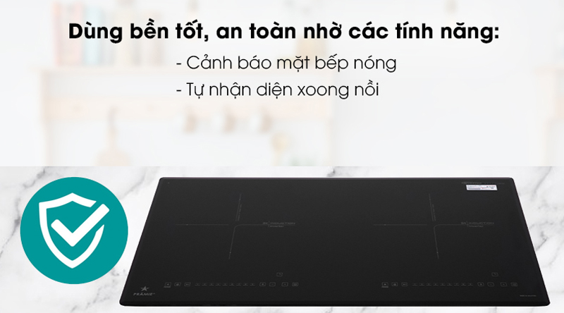 Bếp từ đôi lắp âm Pramie PRMY-2208 - Hàng chính hãng